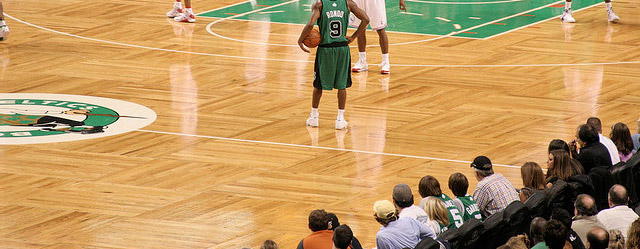 Boston Celtics Parquet Floor | Slaughterbeck Floors, Inc.