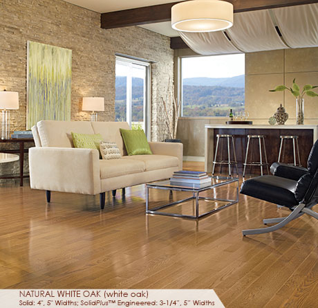Color Plank Collection – Natural White Oak by Somerset Hardwood Flooring