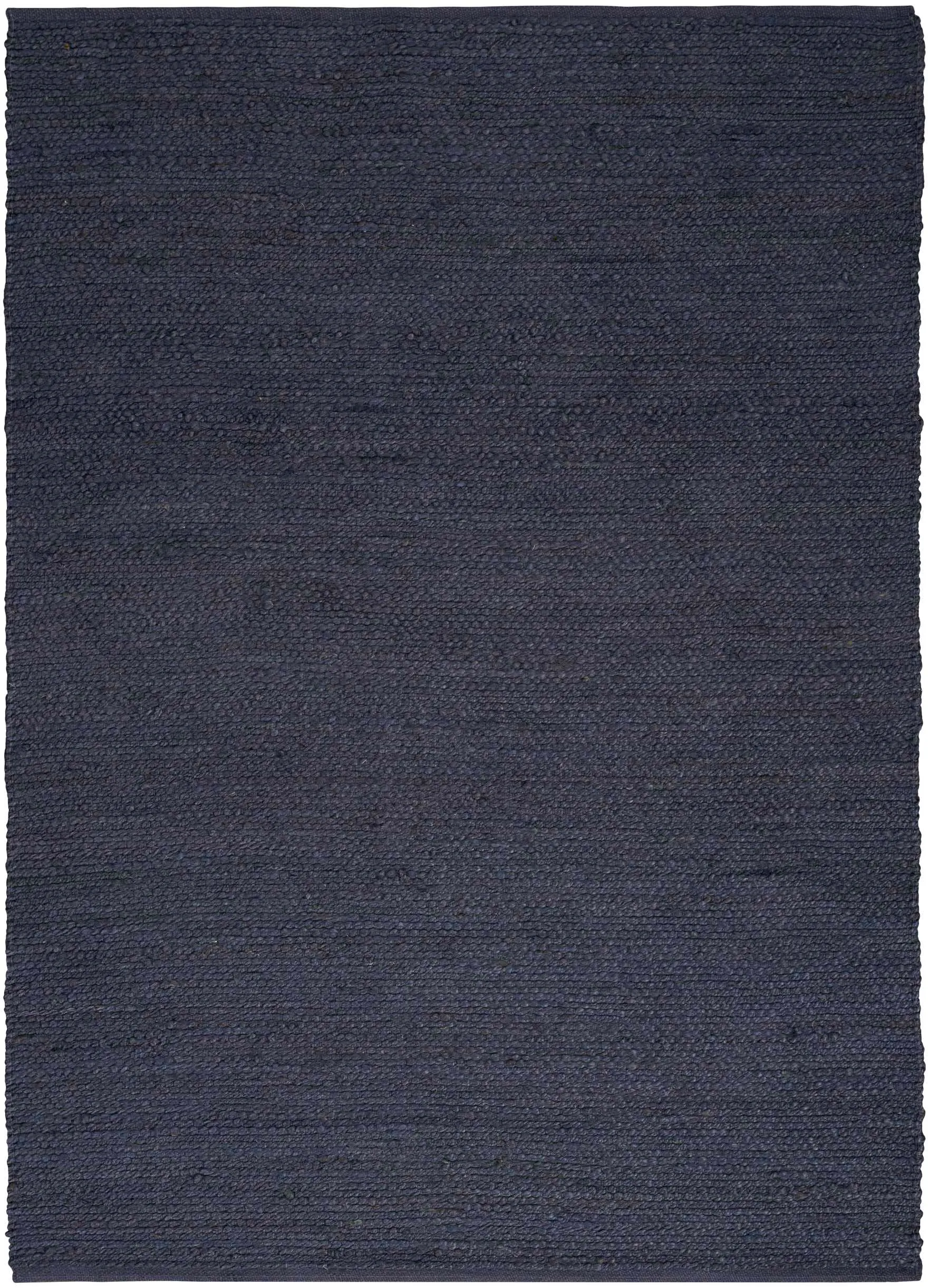 Natural Jute Navy Area Rug